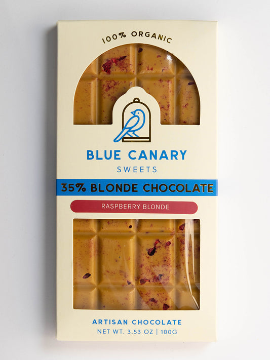 35% Blonde Chocolate | Raspberry image 0