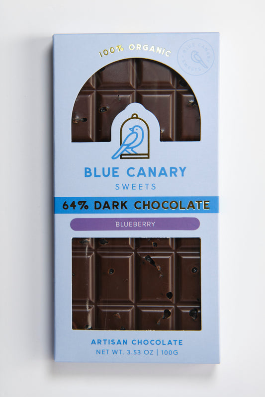 64% Dark Chocolate | Blueberry image 0