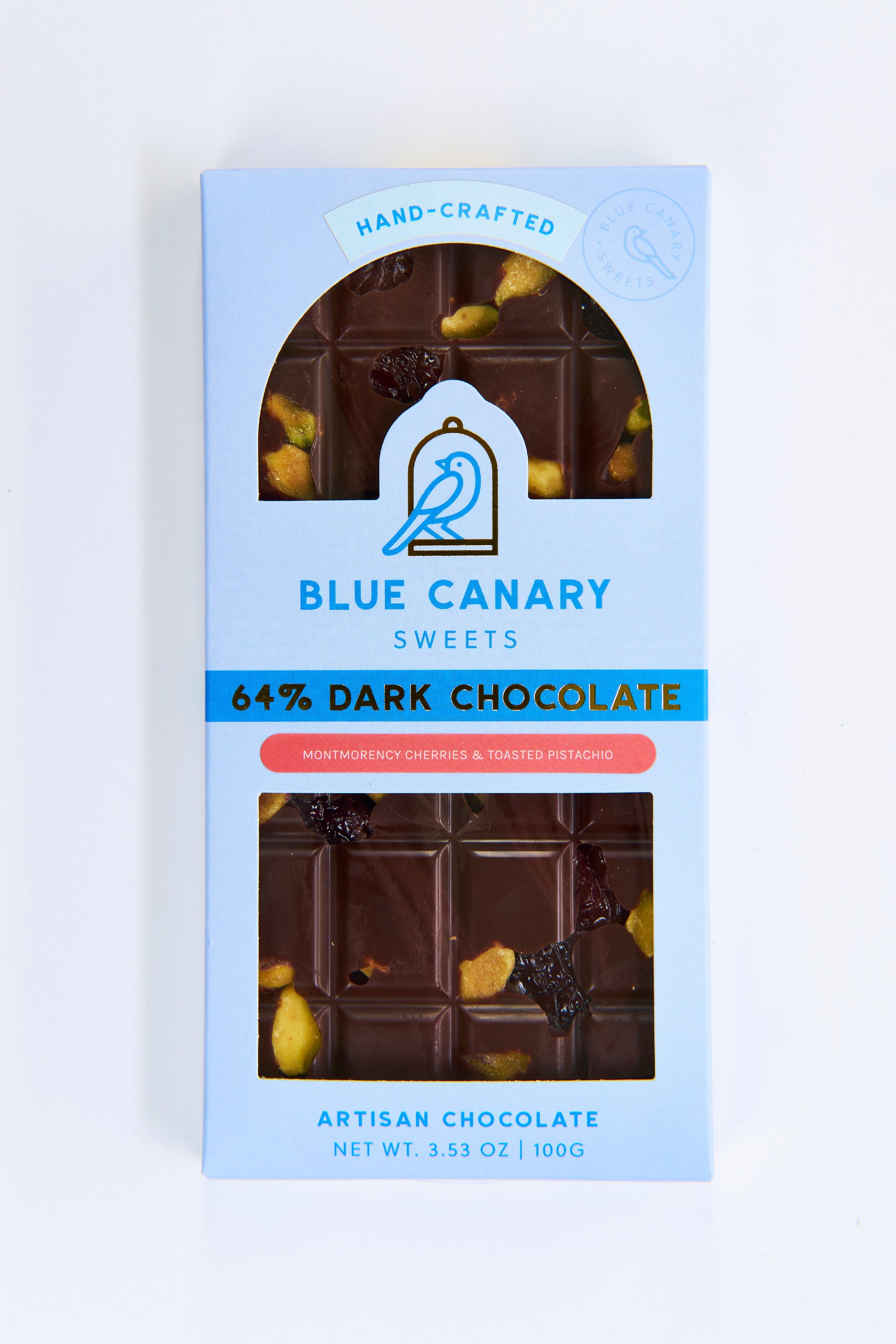 64% Dark Chocolate | Montmorency Cherries & Toasted Pistachio image 0