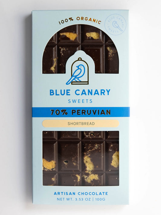 70% Peruvian Dark Chocolate | Shortbread image 0